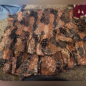 Bohemian Paisley Skirt